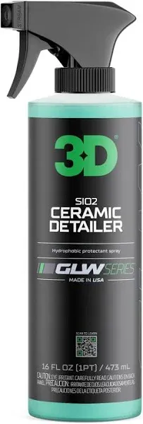 3D SiO2 Interior Detailer, GLW Series | Ultimate Deep Cleaning | Ultra 16 Oz 