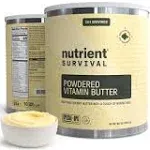 Nutrient Survival Powdered Vitamin Butter #10 Can