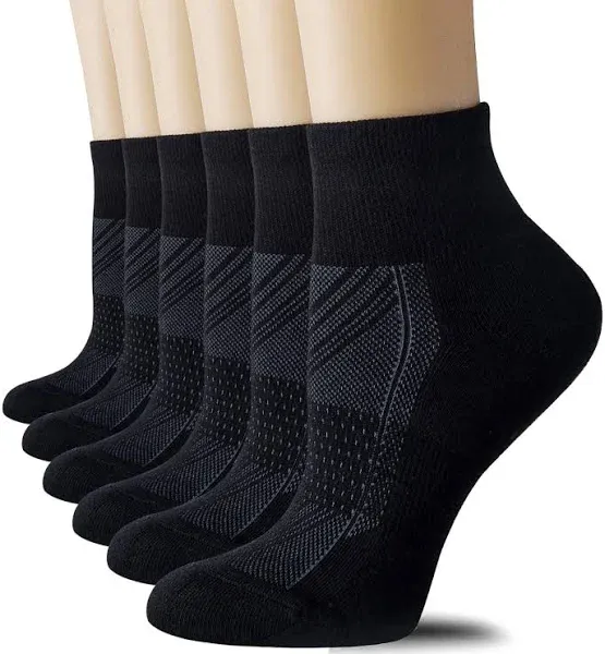 CelerSport Women's Ankle Socks with Cushion