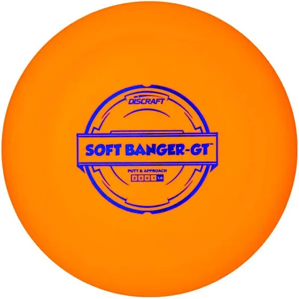 Soft Banger-Gt 173-174 Gram Putt and Approach Golf Disc, Colors May Vary