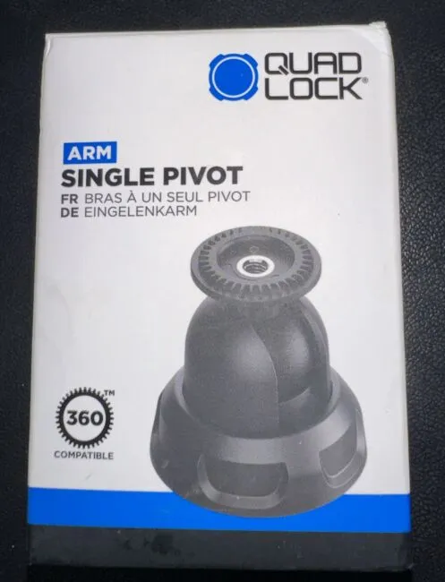 Quad Lock 360 Arm - Single Pivot