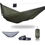 Onewind Premium 12' Camping Double Hammock With Tree Straps And Bug, And Travel.