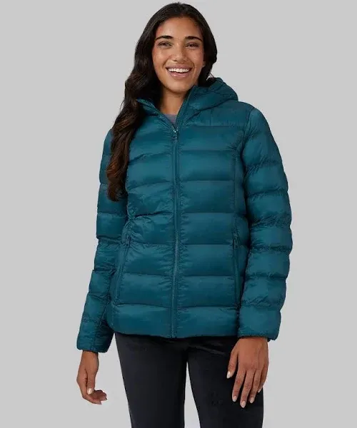 32 Degrees Women's Lightweight Packable Hooded Jacket