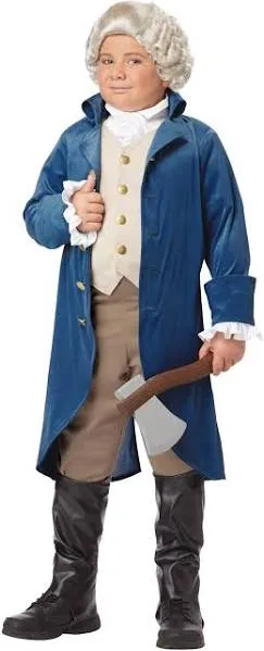 California Costumes George Washington Thomas Jefferson Child Med (8-10) 3 Pieces