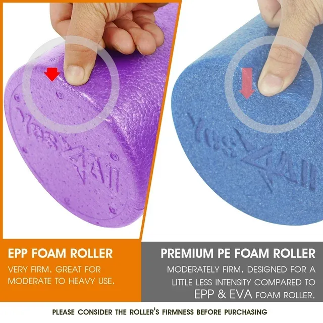 Yes4all High Density Foam Roller for Back