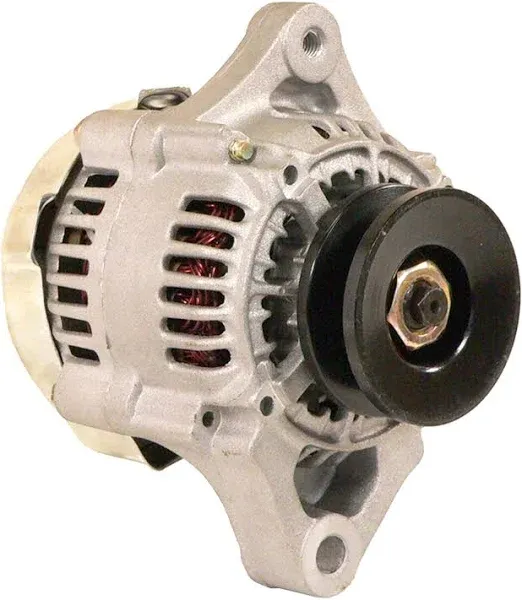 DB Electrical 400-52014 Alternator for Chevy Mini Alternator for Denso Street Rod Race 3-Wire,Case Trencher Uni-Loader Grasshopper Tractor,Gravely Tractor,Kubota Excavator,Tractor,Loader,Mower