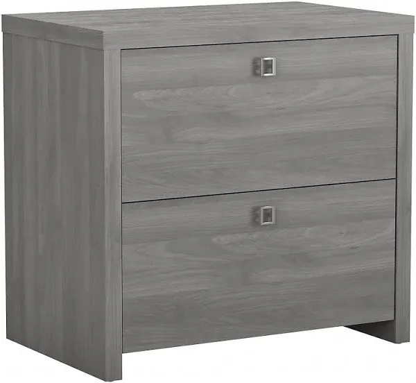 Bush Business Furniture - Echo 2 Drawer Lateral File Cabinet in Charcoal Maple - KI60302-03