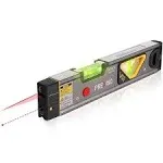 PREXISO 2-in-1 Laser Level, 12-inch spirit level with light