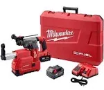 Milwaukee 2712-22DE M18 Fuel 1" SDS Plus Rotary Hammer Dust Extractor Kit