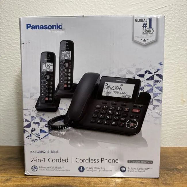 Panasonic Corded/Cordless Phone