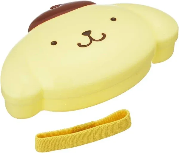 Plaza Japan Face Shaped Lunch Box Pom Pom Purin