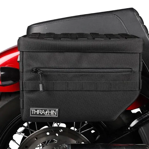 Thrashin Supply Company TSB-0007 Escape Saddlebag - Black