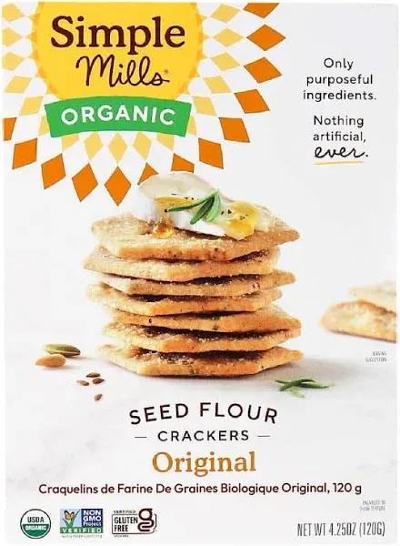 Simple Mills Organic Seed Crackers