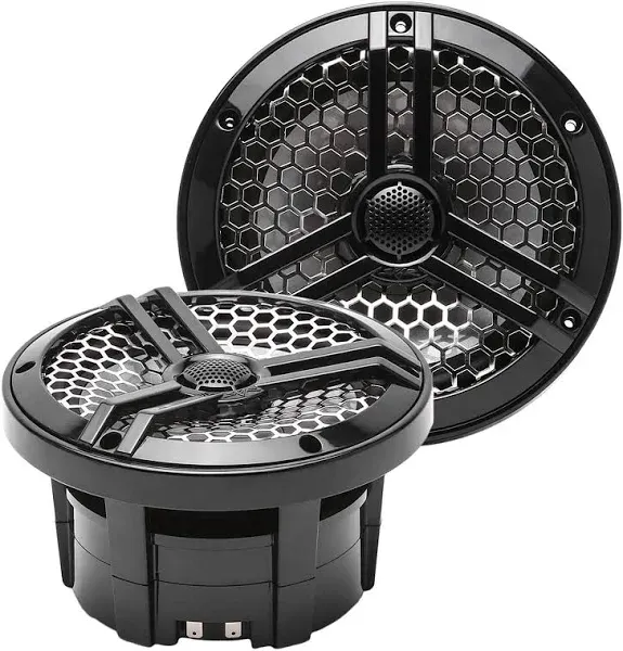 Skar Audio SK65MB 6.5" 2-Way Marine Full Range 320 Watt Coaxial Speakers, Pair (Black)