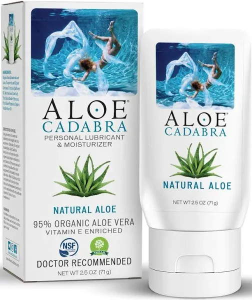 Aloe Cadabra Natural Organic Personal Lubricant