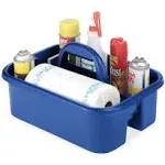 Akro-Mils 09185 Plastic Tote Tool & Supply Cleaning Caddy with Handle,