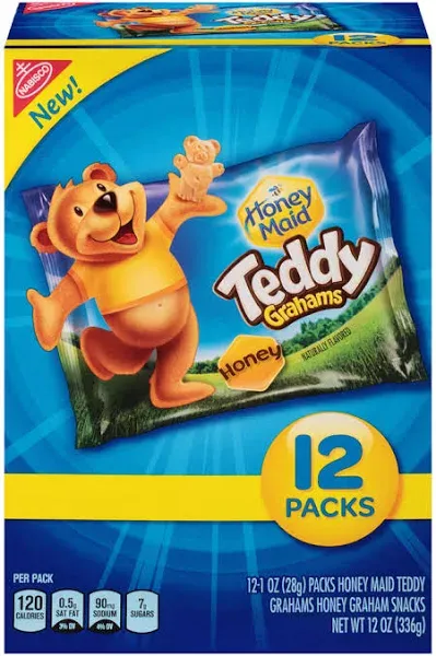 Honey Teddy Grahams Graham Snacks