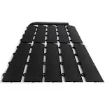 Female Transition Edge Kit Durable Interlocking Modular Garage Floor Edging Comp