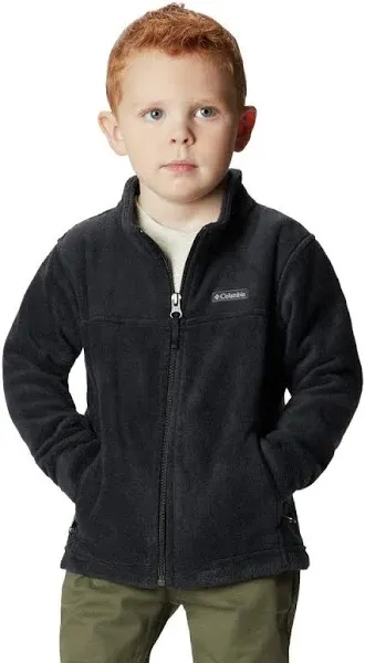 Columbia Boys Steens Mountain II Fleece Jacket Charcoal Heather XXS