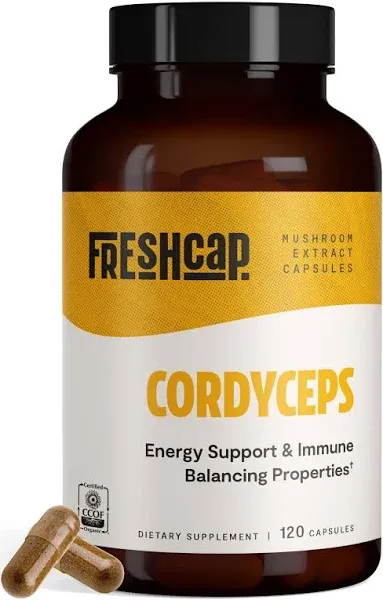 FreshCap Cordyceps Mushroom Supplements