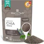 Navitas Organics Chia Seeds Organic 8 Ounce Size - 12 per Case.