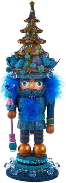 Kurt Adler 18-inch Hollywood Blue Nutcracker