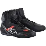 Alpinestars Faster 3 Rideknit Riding Shoes US 14 Black/Gray/Red 2510319116514