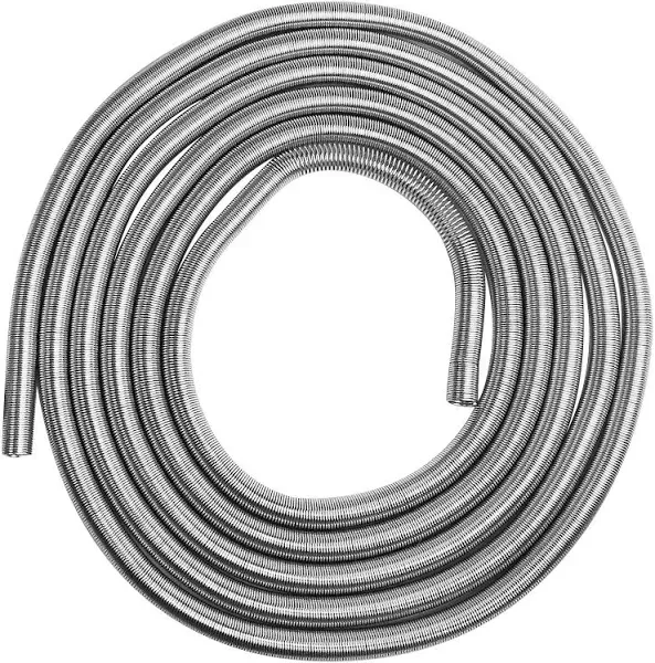 Brake Line Protector - Upgraded Stainless Steel 316-8FT, Silver 