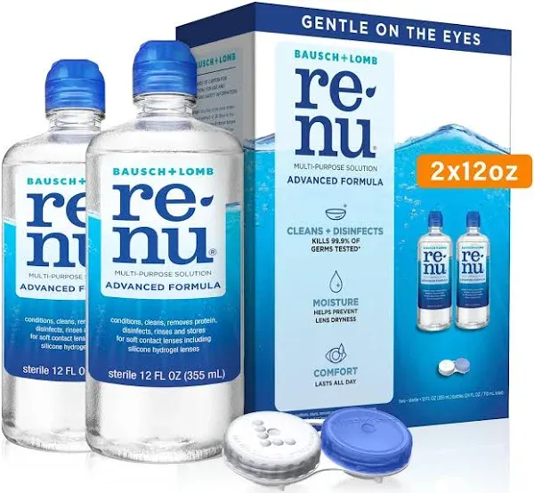 Contact Lens Solution Renu Multi-Purpose Advanced Formula