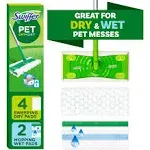 Swiffer Pet Sweeping Kit, Dry + Wet