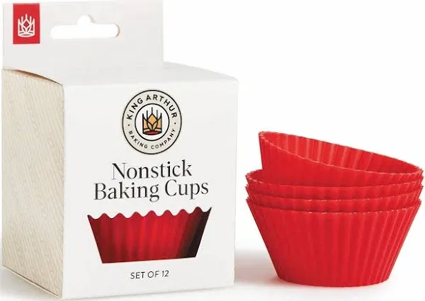 King Arthur Baking Company Non-Stick Silicone Muffin Cups