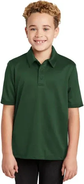 Port Authority Youth Silk Touch Performance Polo