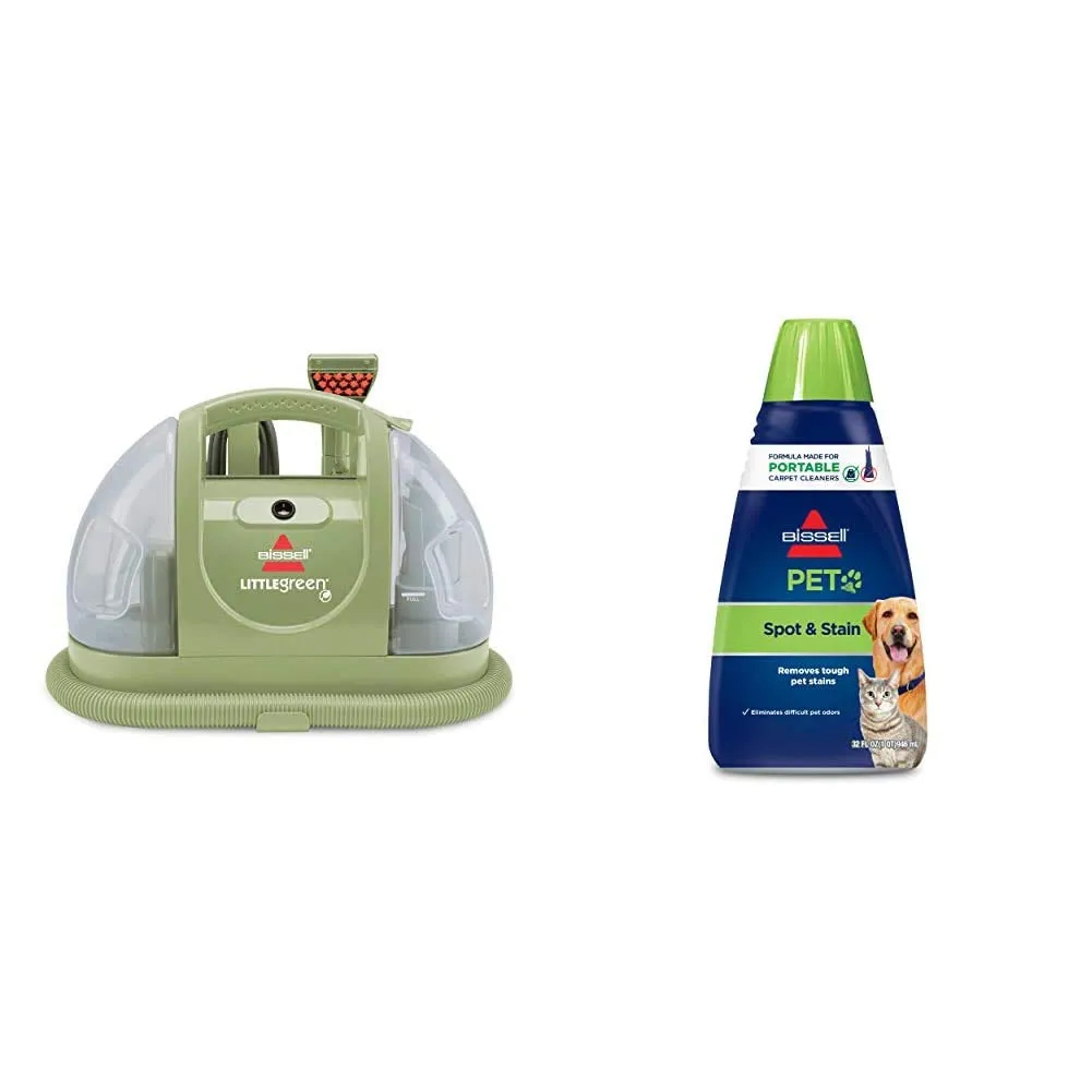 BISSELL Little Green Multi-Purpose Portable Carpet Cleaner, 1400B