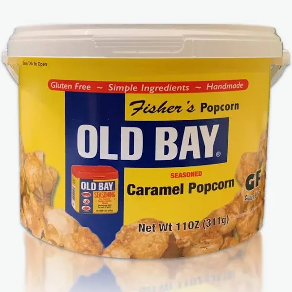 Fisher's Old Bay Caramel Popcorn