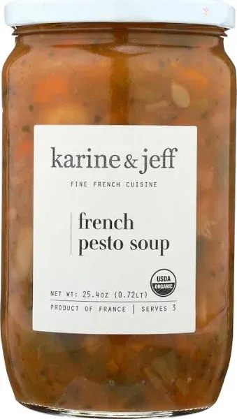 Karine & Jeff French Pesto Soup