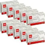 Office Depot Brand Paper Clips, Jumbo, Silver, 100 Clips per Box, Pack of 10 Boxes