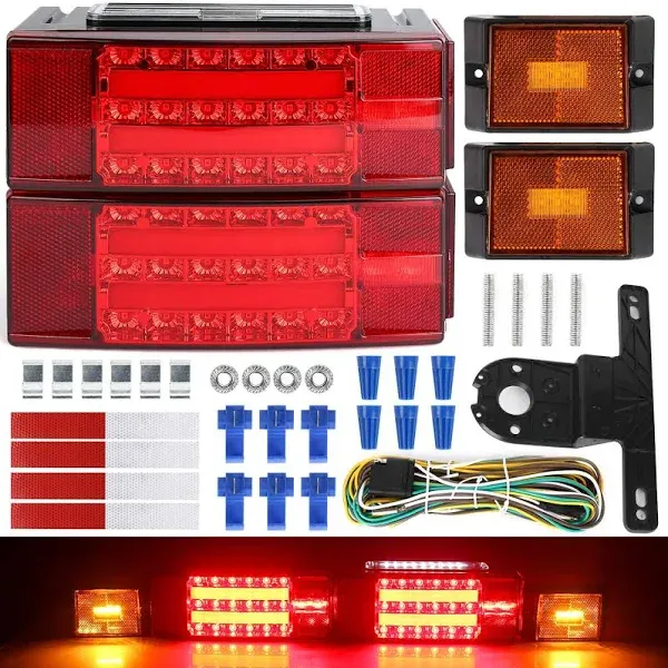 Linkitom Submersible LED Trailer Light Kit