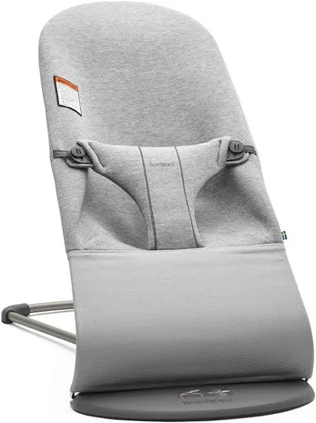 BabyBjorn Bouncer Bliss - Sand Gray Cotton