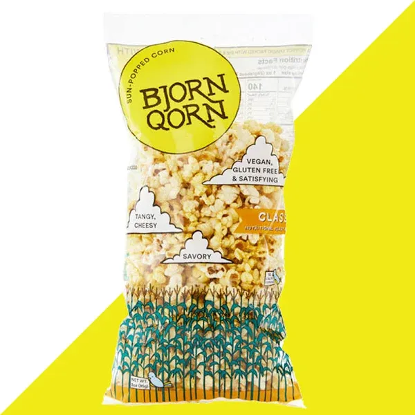 Bjornqorn Popcorn Sun Popped Classic