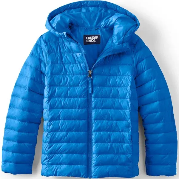 Lands' End Kids Insulated Hooded Jacket Navy Kids XX-Large