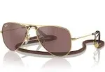 Ray-Ban Junior Gold Sunglasses RJ9506S