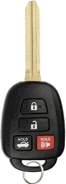 2014 - 2019 Toyota Corolla Key Fob 4B FCC# HYQ12BEL/H Chip