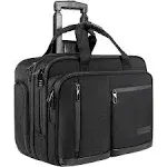 17.3 Inch Rolling Laptop Bag, Waterproof Overnight Rolling Bags, Laptop Bags for