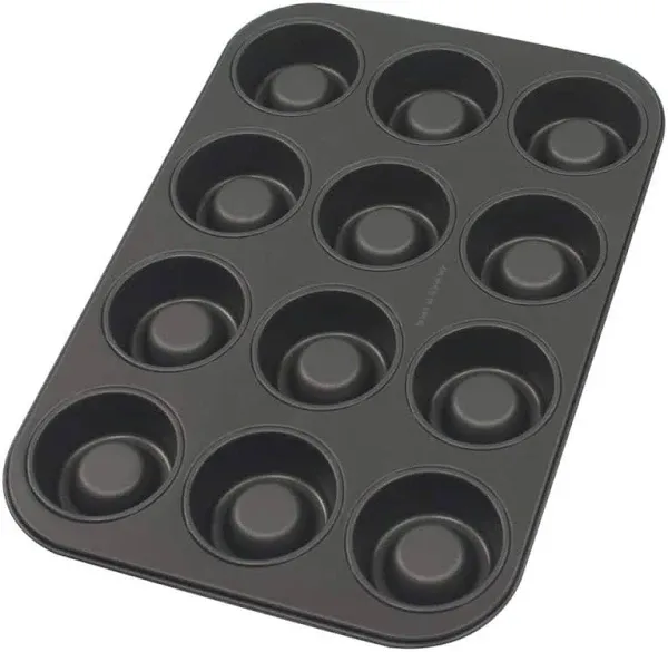 Zenker 12 Count Nonstick Carbon Steel Shortcake Pan