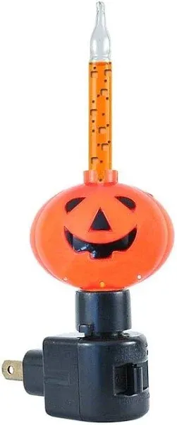 Novelty Lights Halloween Pumpkin Bubble Night Light