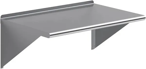 Amgood 24" x 36" Stainless Steel Wall Mount Shelf