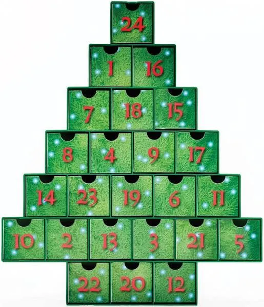 O Christmas Tree Treasure Box Advent Calendar