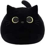 Black Cat Plush Toy: Soft, Stuffed Animal Pillow, Baby Sofa Decoration, Cat-s...