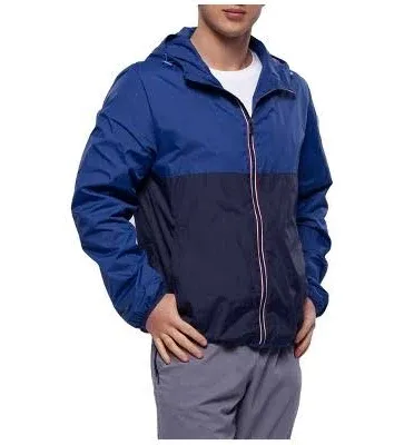 Rokka& Rolla Men's Packable Mesh Windbreaker Jacket