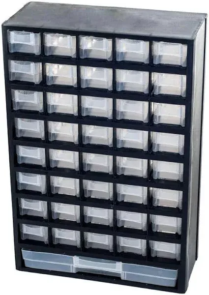 Stalwart 41 Compartment Hardware Storage Box